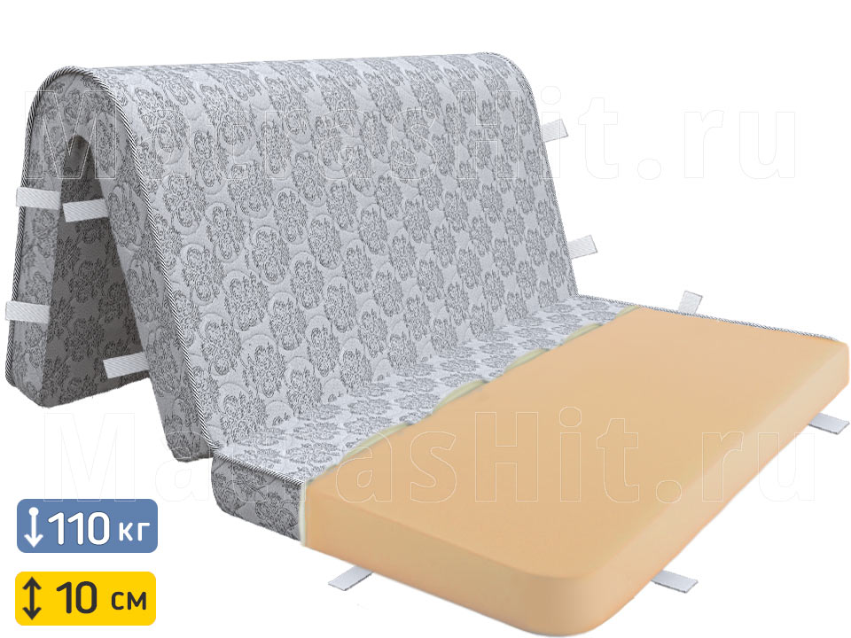 Складной матрас СМ Флекс 10 аккордеон