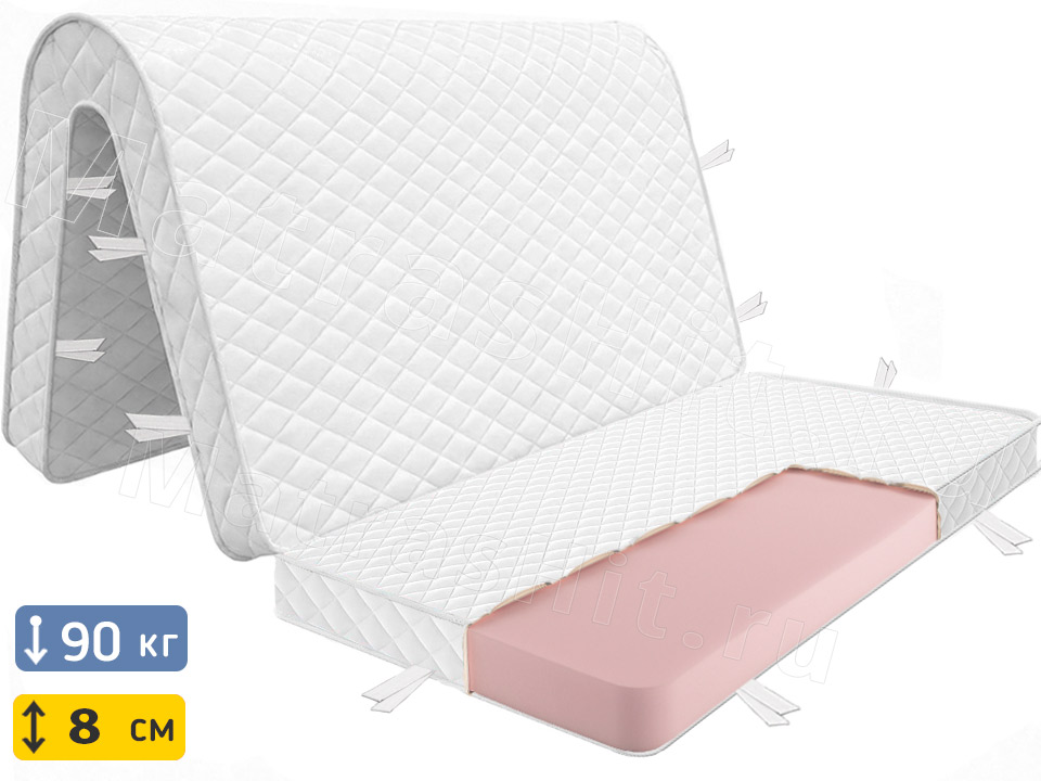 Складной матрас Лайт Флекс 8 аккордеон