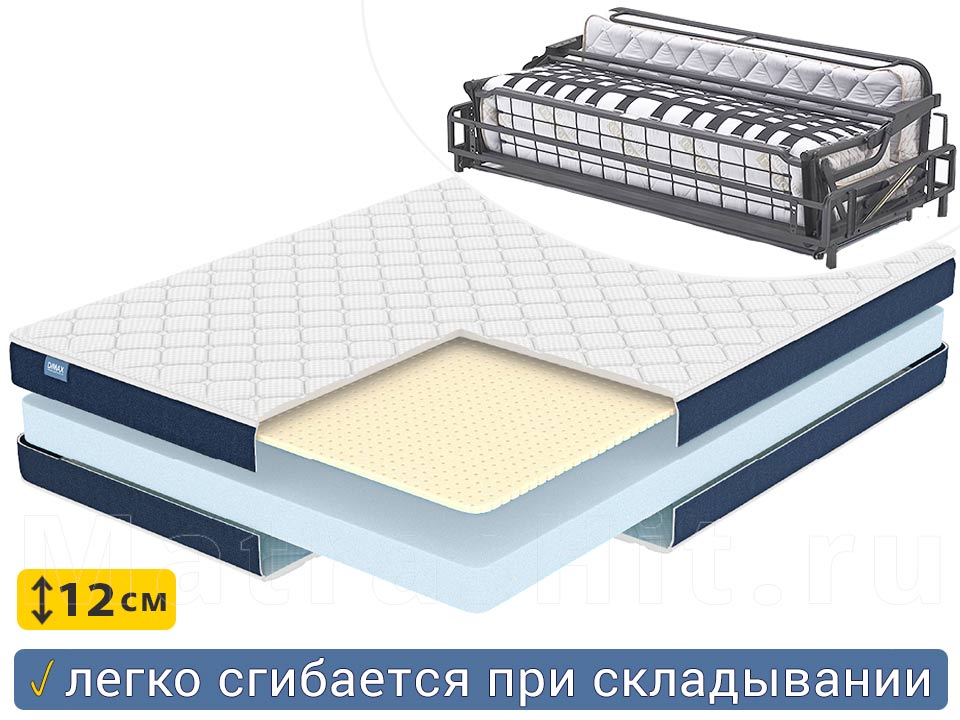 Матрас Dimax Практик Чип Ролл 10 Латекс седафлекс