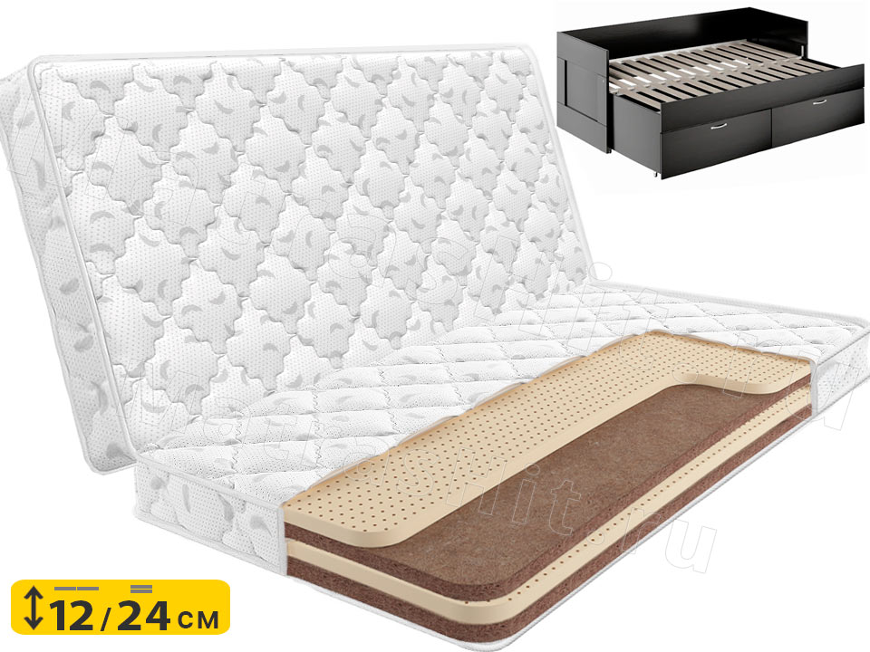 Складной матрас Lonax Fusion Mini 1 для раздвижной кровати