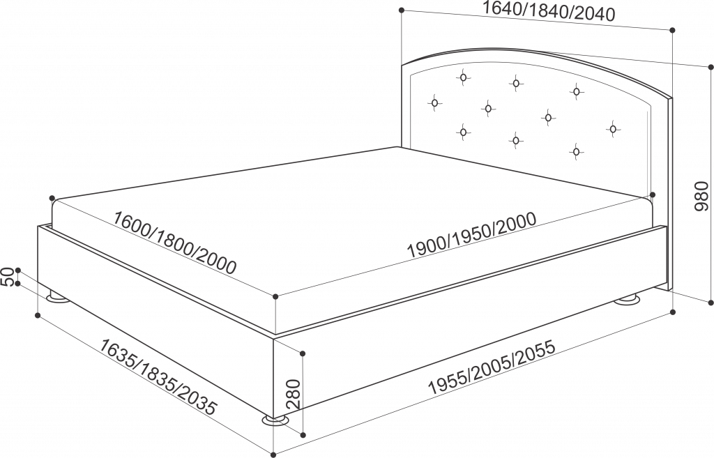 Кровать Мелори-1