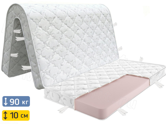 Складной матрас Lonax LX 4_6 аккордеон ХБ